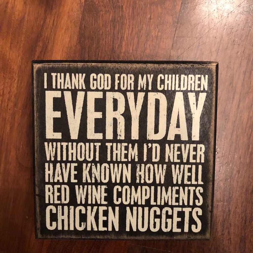 Sign home decor
